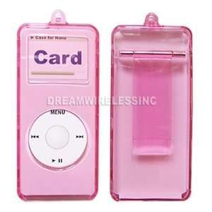  Premium Crystal Case for IPOD NANO / Pink  Players 