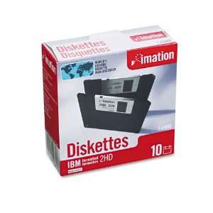    IMATN 3.5 Diskettes, IBM Formatted, DS/HD, 10/Box