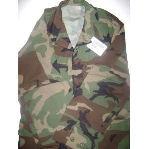  Coat, Hot Weather, Woodland Camouflage; Combat Sports 