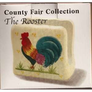 County Fair Collection The Rooster Napkin Holder  Kitchen 