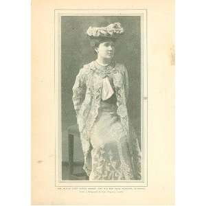   1903 Print Miss Pearl Richards of Boston Mrs Craigie 