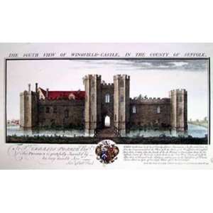  Nathanial Buck   Wingfield Castle Hand Colored