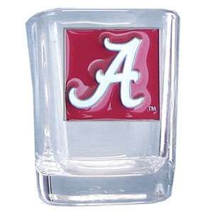  Alabama Crimson Tide Square Shot Glass   NCAA College 
