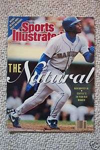 KEN GRIFFEY JR. SEATTLE FIRST 1990 sports Illustrated  