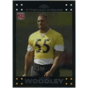 LaMarr Woodley Pittsburgh Steelers 2007 Topps Chrome #TC236 Rookie 