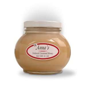 Annas Honey Natural Creamed Honey   11 oz  Grocery 