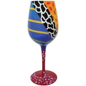  Christopher Hogan Purple Wrasse Wine Glass from Westland 