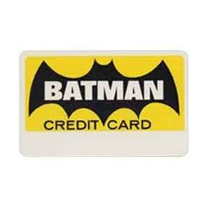  Collectible Phone Card $10. Batman Credit Card (Batman 