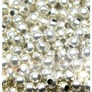  Platinum Metal Crimp Beads (1/2 oz). 2mm (1/16). Arts 