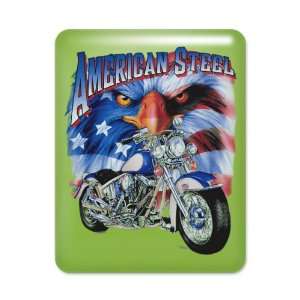  iPad Case Key Lime American Steel Eagle US Flag and 