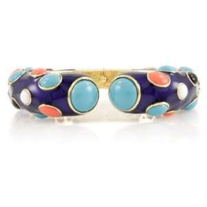  Selas Multi Color Acrylic Bangle Bracelet   Final Sale 