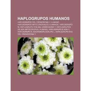 Haplogrupos humanos Haplogrupos del cromosoma Y humano, Haplogrupos 