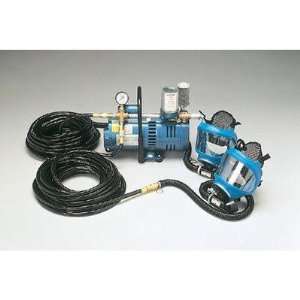   Pump Model A750 Oil Less For Up To Two Respirator Or One Hood Workers