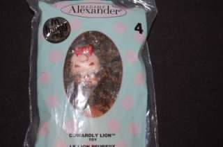 2007 Madame Alexander Doll COWARDLY LION McDonalds Happy Meal Toy #4 