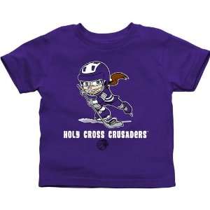  Holy Cross Crusaders Toddler Puck Princess T Shirt 
