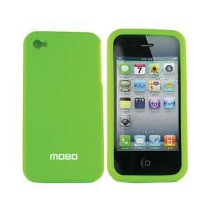    SILICON IPHONE 4 2IN1 GREEN 7084 Cell Phones & Accessories