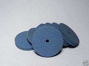 500 Blue Rubber Polishing wheels for Dremel Rotary Tool Dental Jewelry 