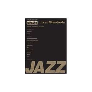  Hal Leonard Essential Songs   Jazz Standards   Piano/Vocal 