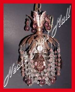 NEW Schonbek mini chandelier   princess chandelier pink