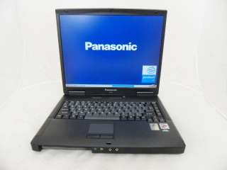 The item for sale is a used Panasonic CF 51 Business Rugged Laptop in 