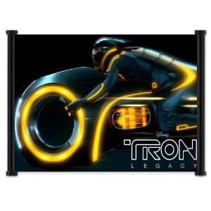 Tron Legacy Movie Fabric Wall Scroll Poster (24x16) Inches