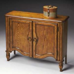   Masterpiece Console Cabinet in Distressed Vintage Oak Furniture