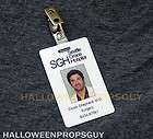 GREYS ANATOMY Derek Shepherd M.D. PVC ID card badge Seattle Grace 