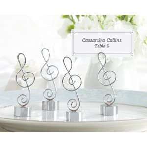  Love Songs Silver Finish Music Note Place Card/Photo 