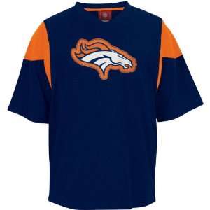  Denver Broncos Navy Scrimmage Day V Neck Jersey Shirt 