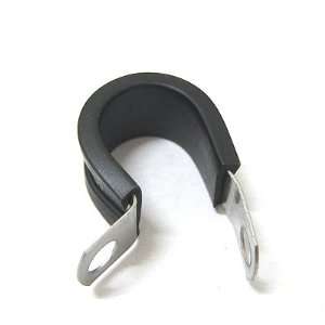  5/8 STAINLESS STEEL CUSHIONED CLAMP FOR HOSE OR CABLE FOR 