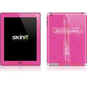  Scratched Cross Pink skin for Apple iPad 2