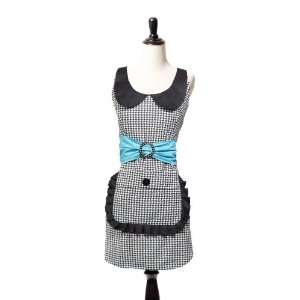  Kids Cooking Apron   Cute Prissy Cooking Apron in Black 