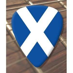    Saltire Scotland Flag Premium Guitar Pick x 5 Musical Instruments