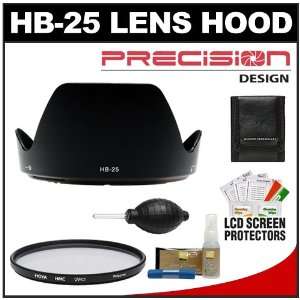  Precision Design HB 25 Hard Lens Hood & Hoya 72mm UV HMC 