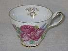 Allyn Nelson Bone China England Floral July Tea Cup