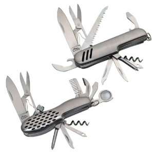 Stainless Steel Swiss Knife Set 