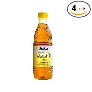Dabur Pure Mustard Oil, 17.6 Ounce Grocery & Gourmet Food