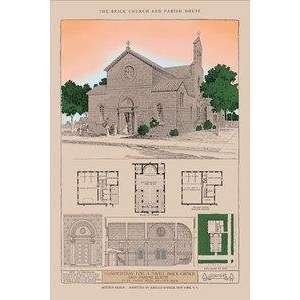   Paper poster printed on 12 x 18 stock. Dahler Church