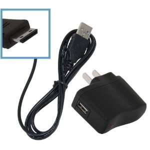   Adapter+Cable for Samsung Finesse SCH R810 Cell Phones & Accessories