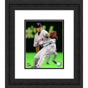 Framed Daisuke Matsuzaka Boston Red Sox Photograph Sports 