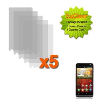   Esteem MetroPCS Phone 5x Five Pack Custom Fit Film Screen Protector
