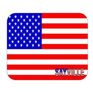  US Flag   Sayville, New York (NY) Mouse Pad Everything 