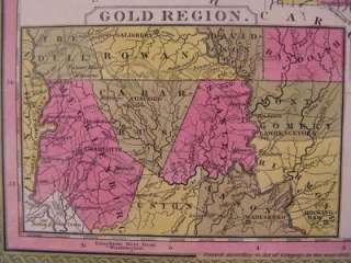 North Carolina gold region 1846 Mitchell Dismal Swamp  