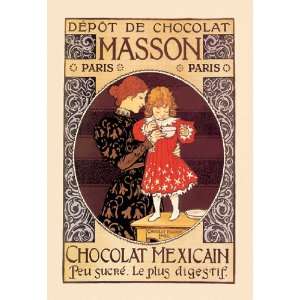  Depot de Chocolat Masson Chocolat Mexicain 20X30 Poster 