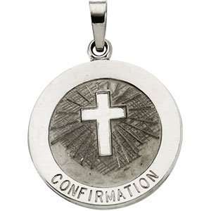   Confirmation Medal W/Cross   2.4 grams. 