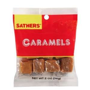Sathers Caramels (Pack of 12)  Grocery & Gourmet Food