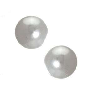  Sariah 6mm Medium Sterling Silver Pearl Post Earrings 
