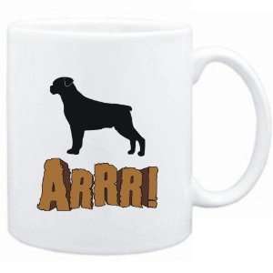  Mug White  Rottweiler  ARRRRR  Dogs Sports 