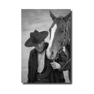 Horse On Movie Set Santa Fe New Mexico Giclee Print 