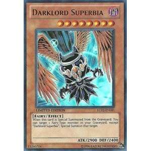   Single Card Darklord Superbia LC02 EN005 Ultra Rare Toys & Games